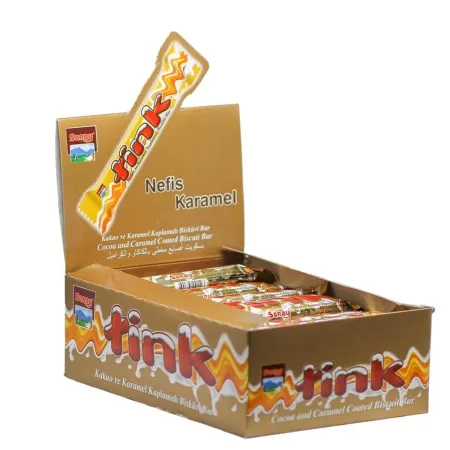 TİNK KARAMELLİ BİSKÜVİ BAR 20G*24AD (1KUTU)