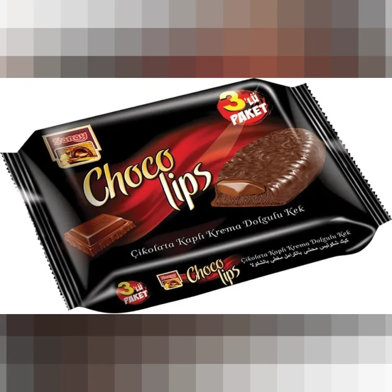 CHOCOLIPS CHOCOLİPS KAPLI DOLGULU KEK 3LÜ 96G*16AD (1KOLİ)
